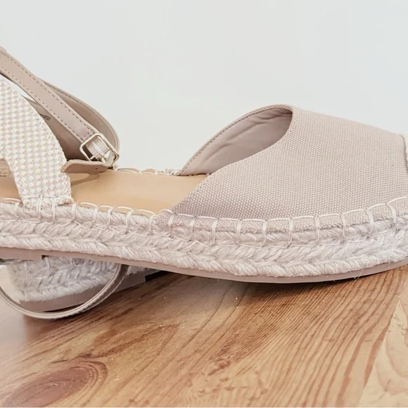 Natural Espadrille Platform Sanda - - Picture 2 of 4